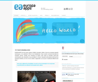 Europa Apps : applications smartphones et tablettes dédiées aux enfants