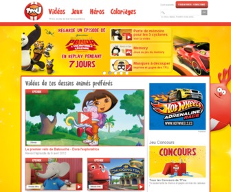 TFOU : Le site pour les enfants de TF1