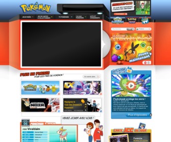 Un site entièrement dédié aux Pokemons
